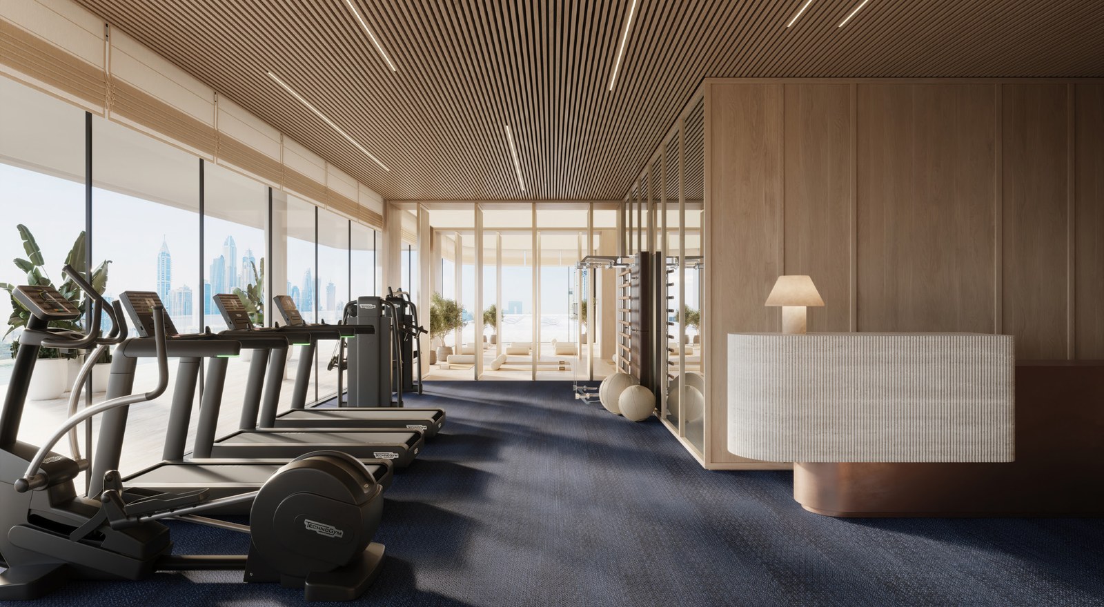 Dubai Harbour Residences — fitness and gym
