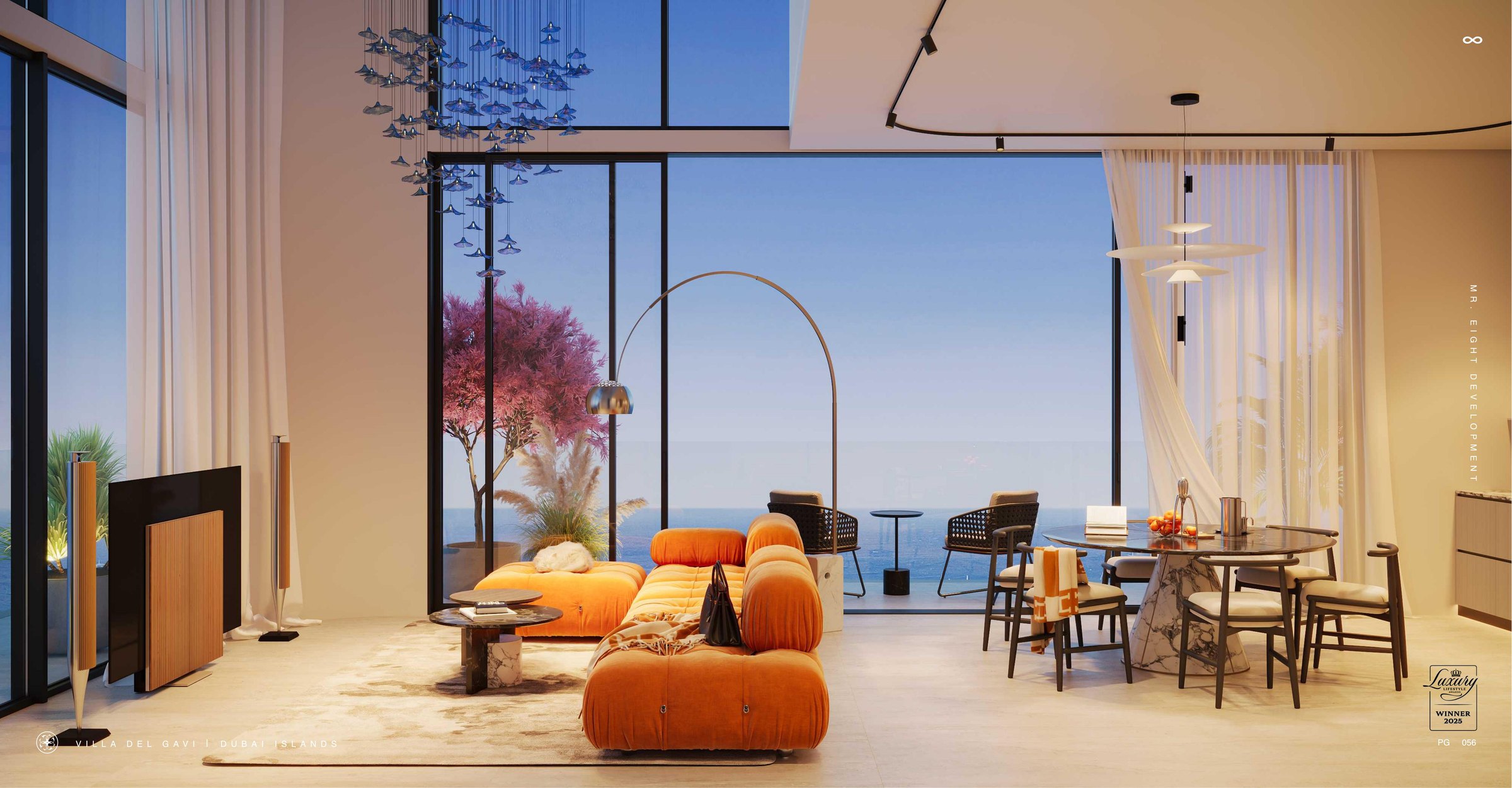Living room — Sea view