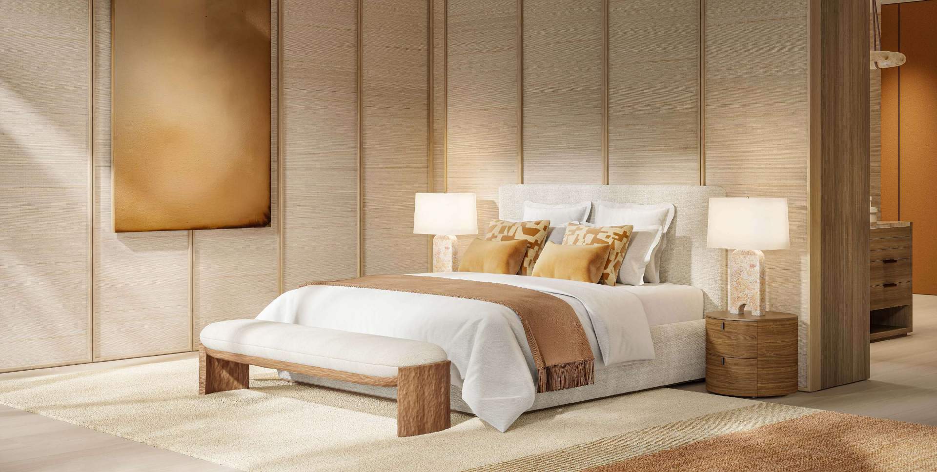 Luna Villas — Master bedroom