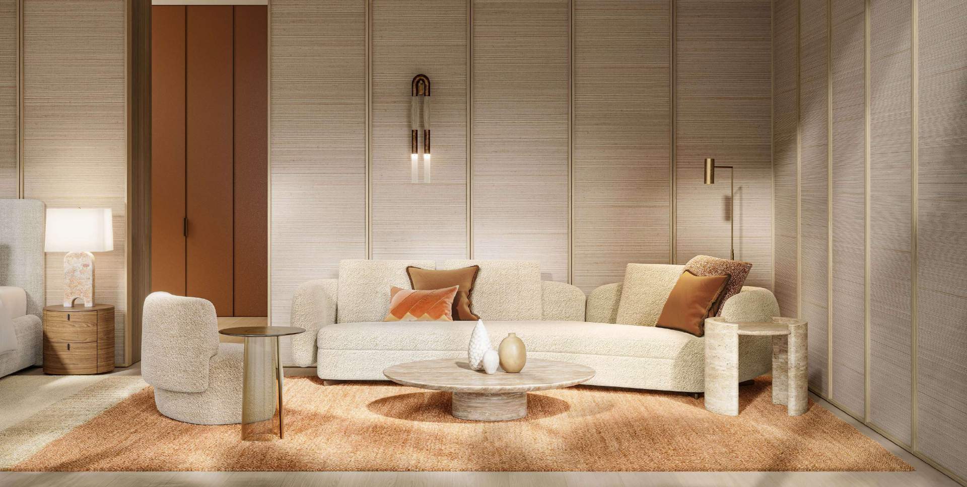 Luna Villas — Master bedroom lounge