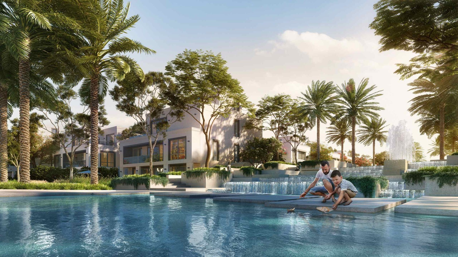 Palmiera Collective — waterfront villas and pool