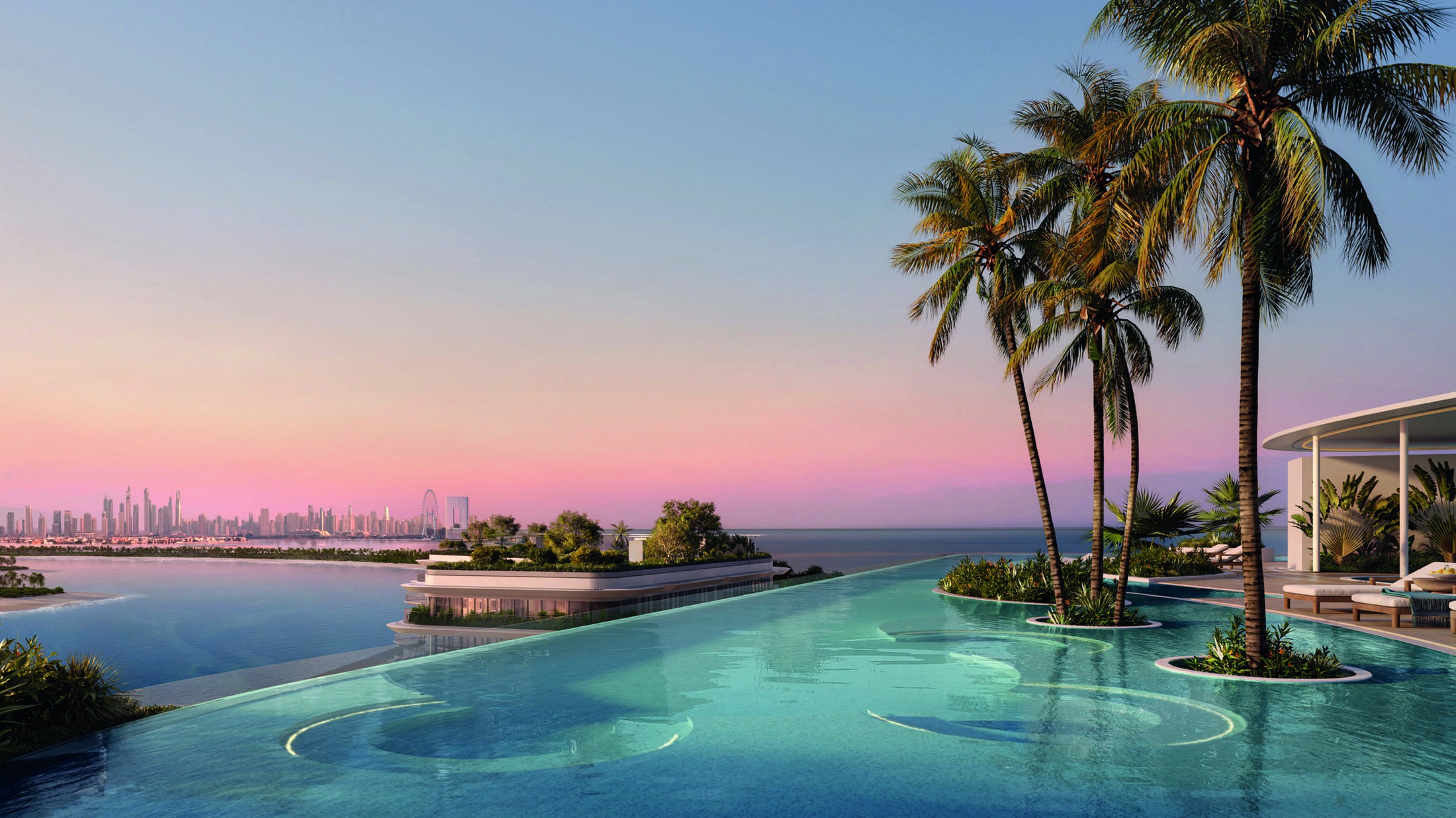 PASSO by Beyond — resort infinity pool at sunset