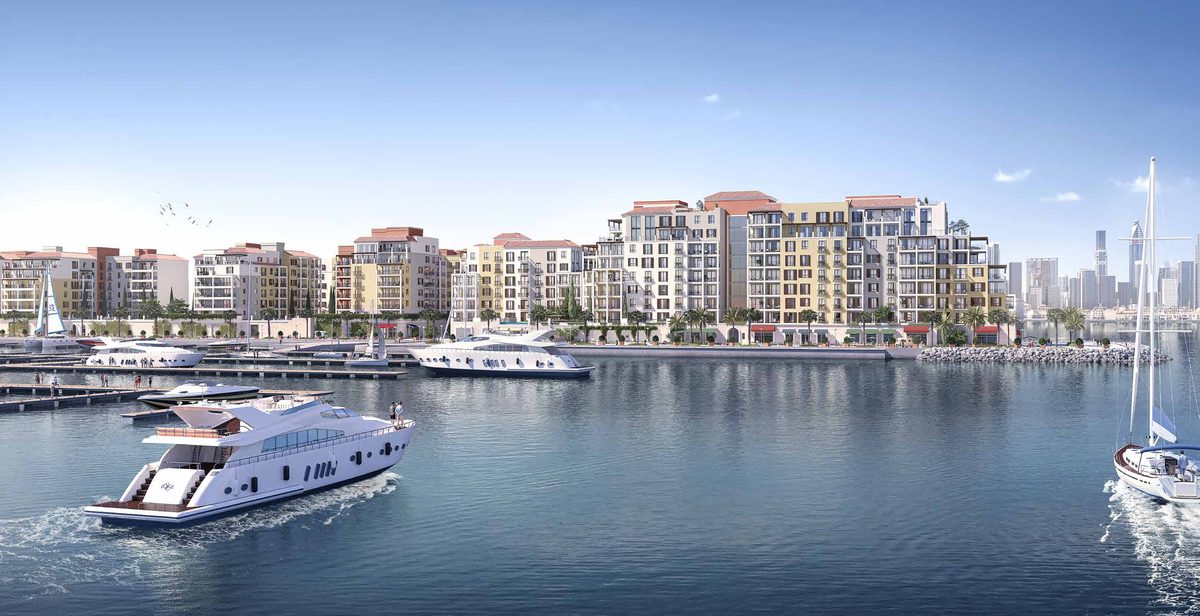 Port de La Mer — the marina and yacht club