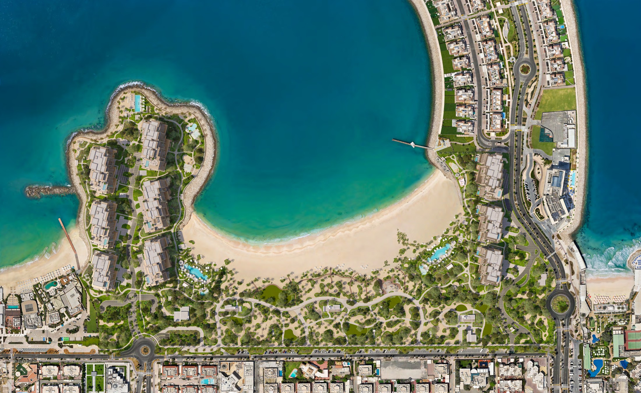 Solaya — aerial of the beachfront community