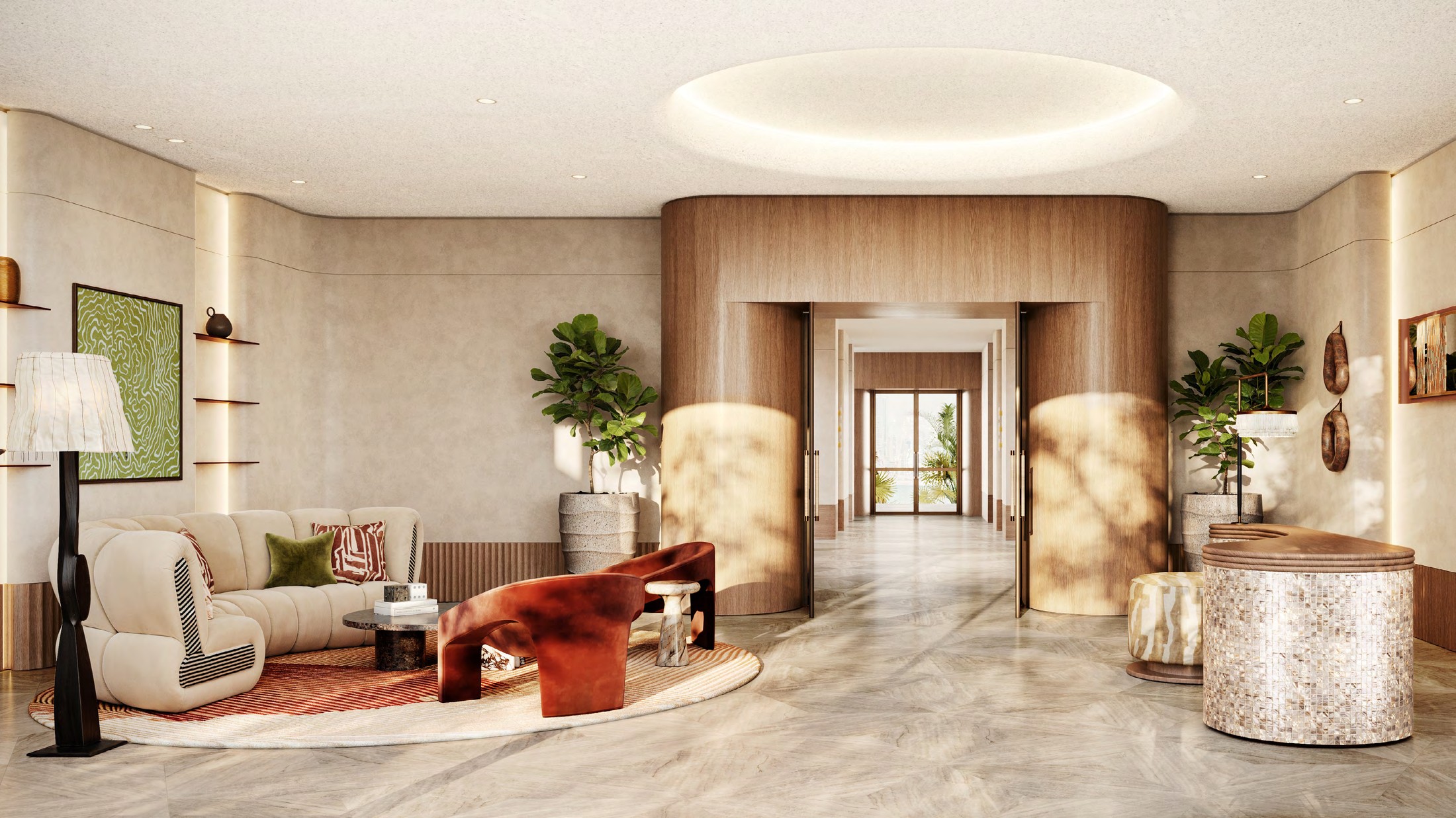 Solaya — arrival lobby