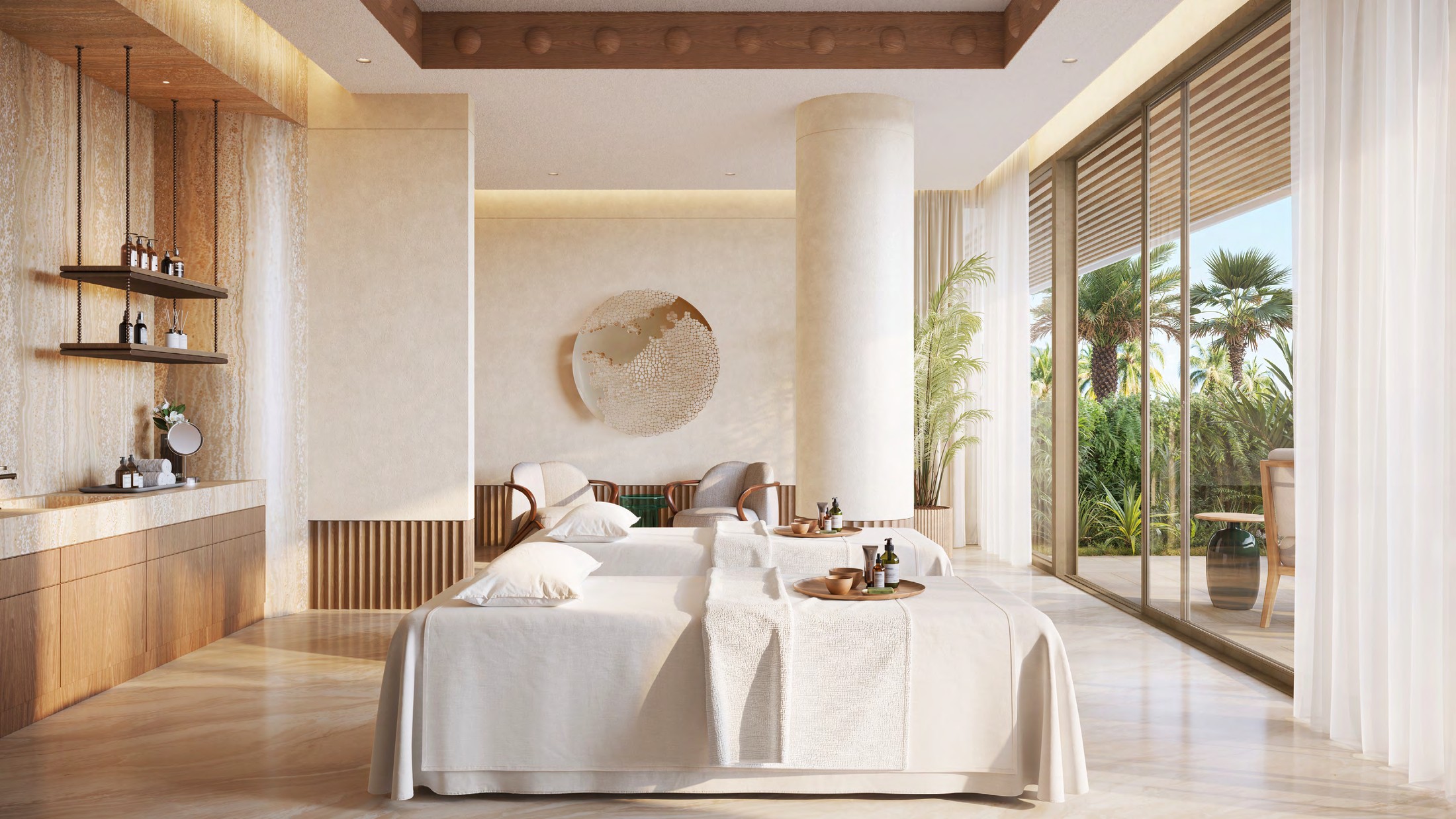 Solaya — spa treatment room