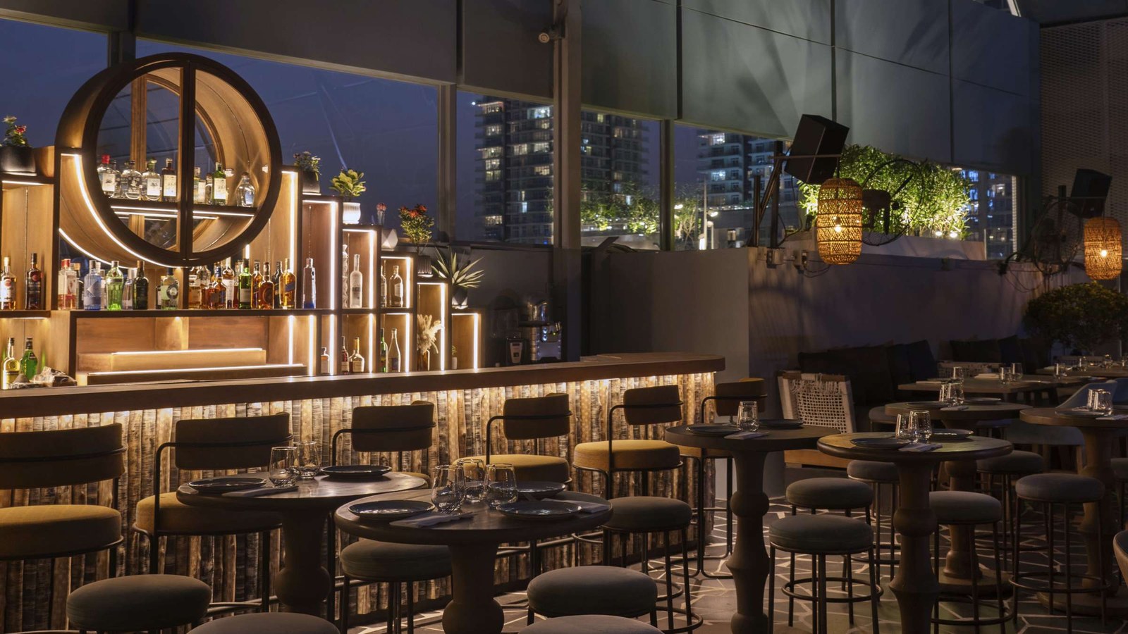 The Dubai Beach EDITION Residences — rooftop bar